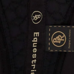 BR Zadelonderlegger Impact Vrij Wervelkanaal Sheepskin Zwart/Zwart