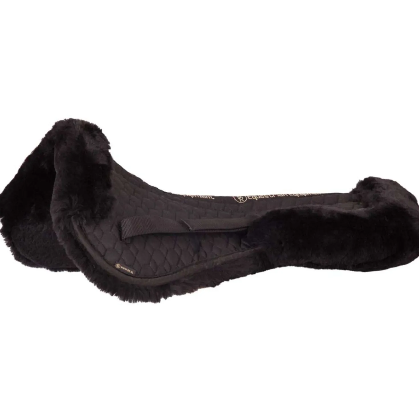 BR Zadelonderlegger Sheepskin Kussens Zwart