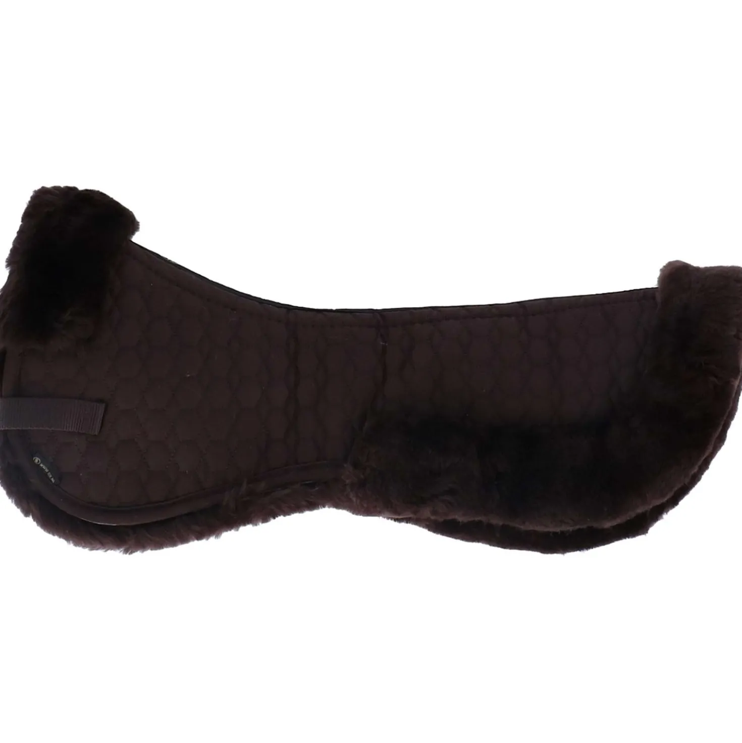 BR Zadelonderlegger Wervelkanaal Rand Sheepskin Bruin