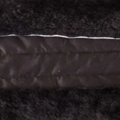 BR Zadelonderlegger Wervelkanaal Rand Sheepskin Zwart