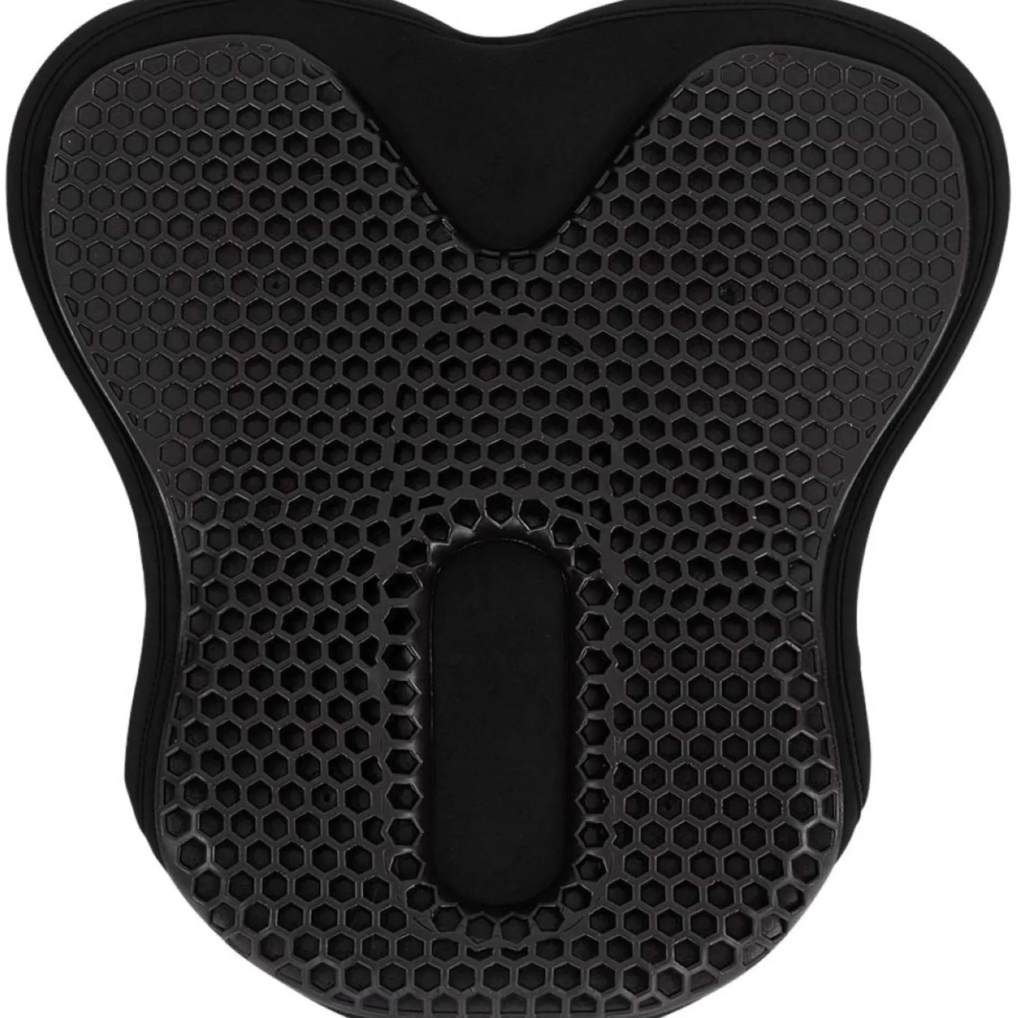BR Zadelovertrek Ortho-Coccyx Gel Dressuur Zwart/Zwart