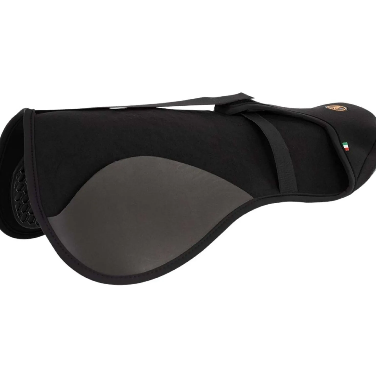 BR Zadelovertrek Ortho-Coccyx Gel Dressuur Zwart/Zwart