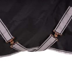 Bucas Anniversary Turnout 150g Stay-Dry Black/Silver