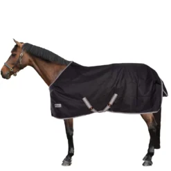 Bucas Anniversary Turnout 150g Stay-Dry Black/Silver