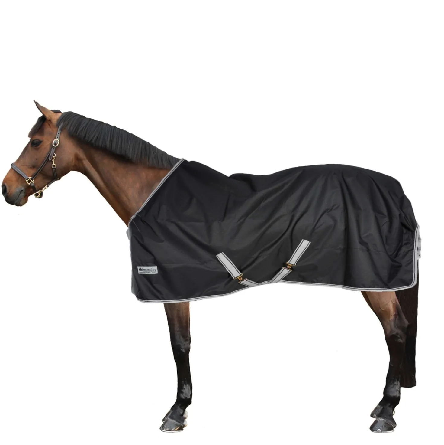Bucas Anniversary Turnout Light Stay-Dry 0g Black/Silver