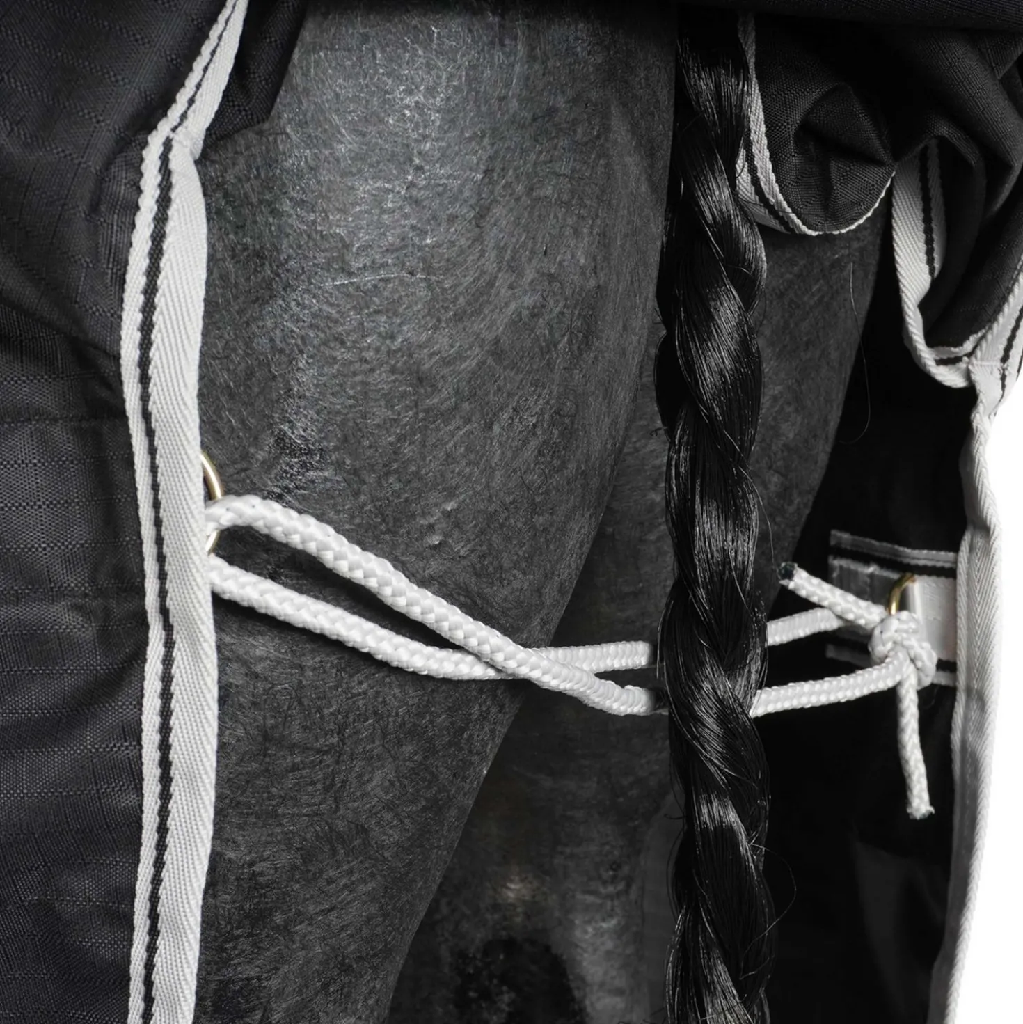 Bucas Anniversary Turnout Light Stay-Dry 0g Black/Silver