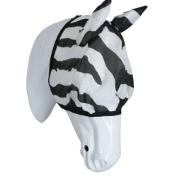 Bucas Buzz-Off Fly Mask Zebra
