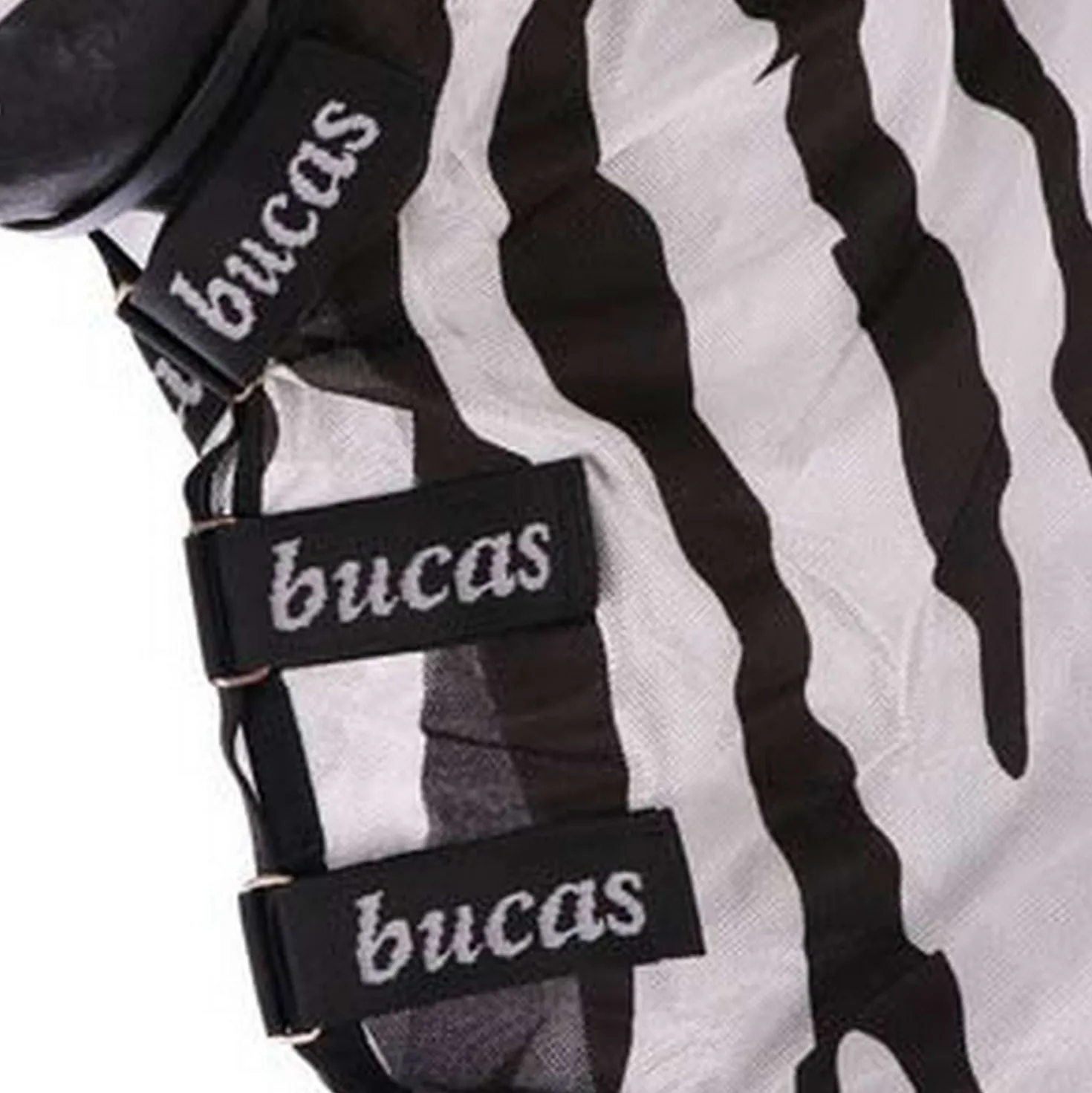 Bucas Buzz-Off Full Neck Zebra