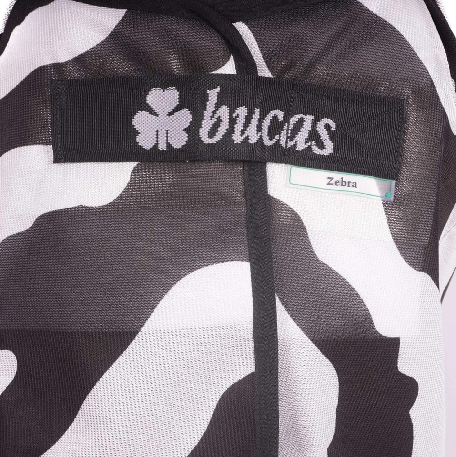 Bucas Buzz-Off Full Neck Zebra