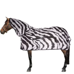 Bucas Buzz-Off Full Neck Zebra