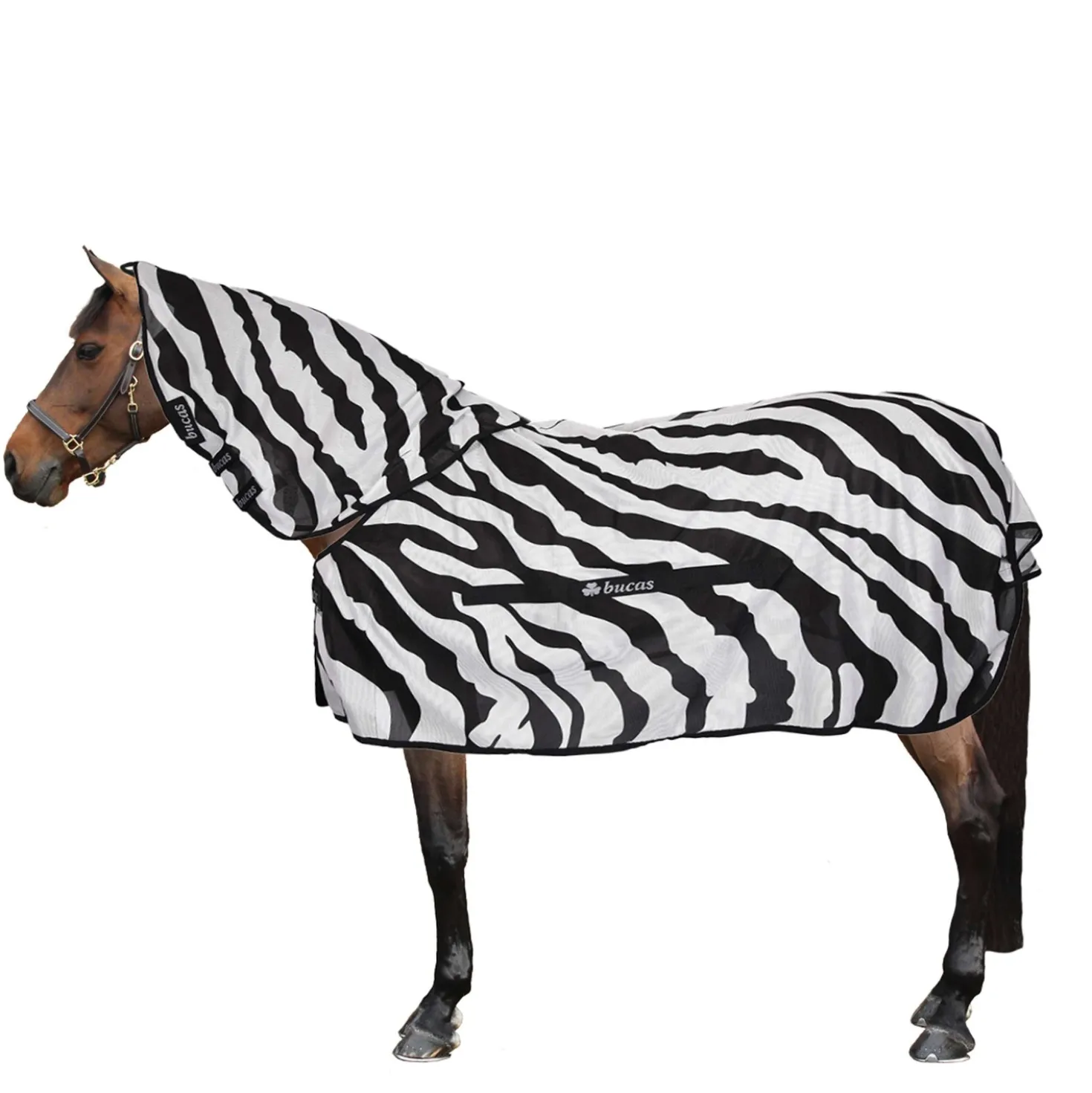 Bucas Buzz-Off & Neck Zebra