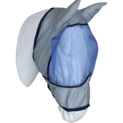 Bucas Buzz-Off Vliegenmasker Deluxe met Oren Blue
