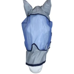 Bucas Buzz-Off Vliegenmasker Deluxe met Oren Blue