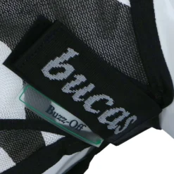 Bucas Buzz-Off Vliegenmasker Deluxe met Oren Zebra