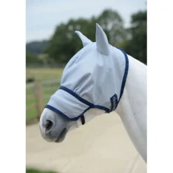 Bucas Buzz-Off Vliegenmasker Extended Nose Blue
