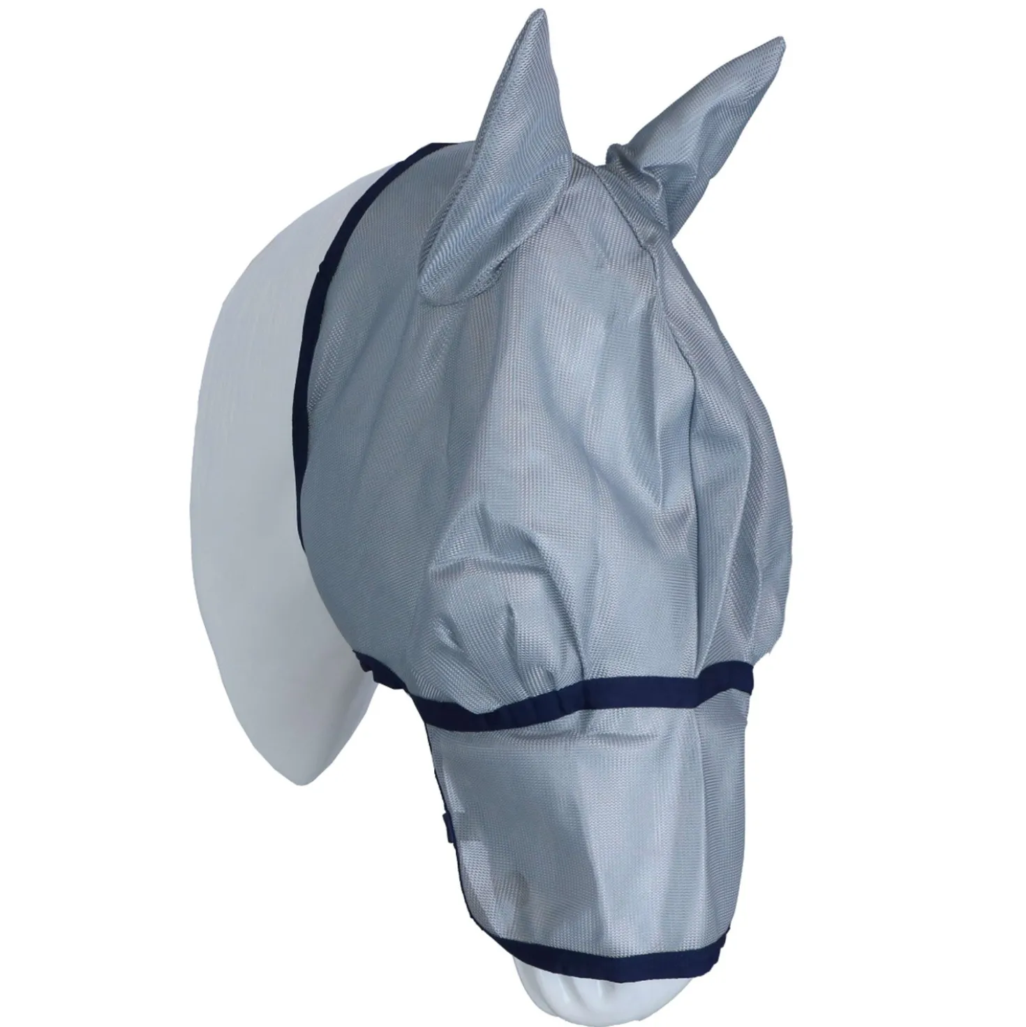 Bucas Buzz-Off Vliegenmasker Extended Nose Blue