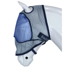 Bucas Buzz-Off Vliegenmasker Delux Blue
