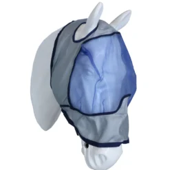 Bucas Buzz-Off Vliegenmasker Delux Blue