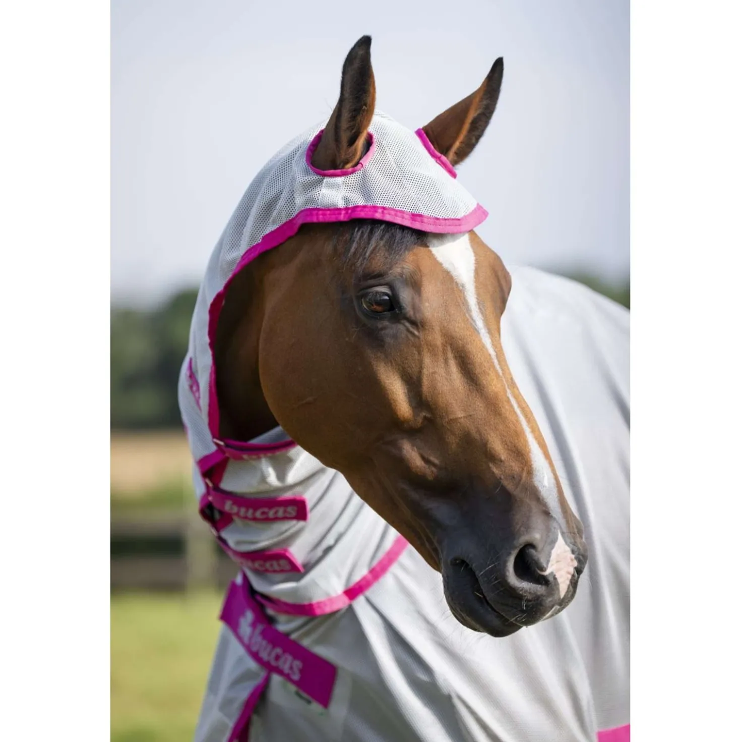 Bucas Buzz-Off X Full Neck Blue/Blossom