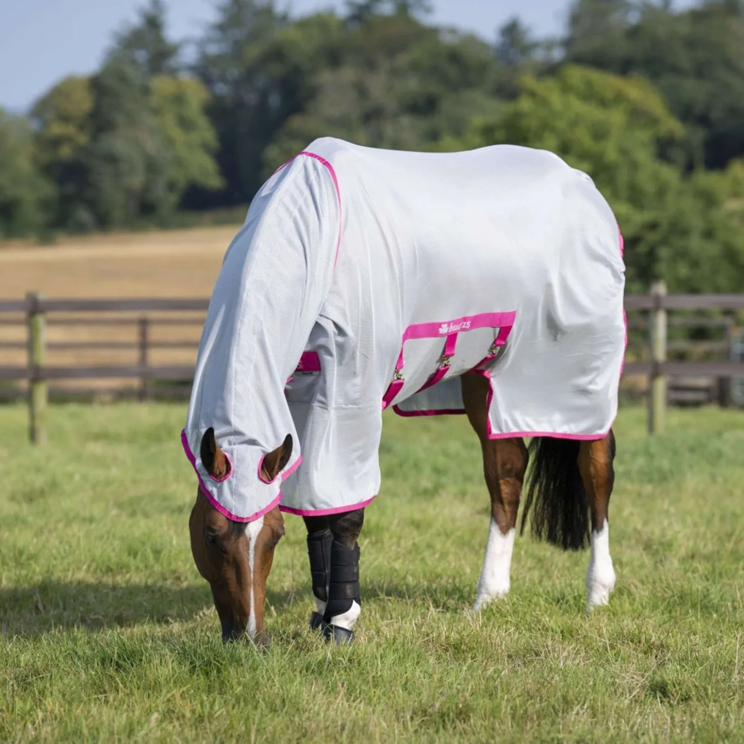 Bucas Buzz-Off X Full Neck Blue/Blossom