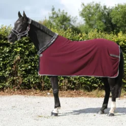 Bucas Fleecedeken Show-Line 400 Burgundy