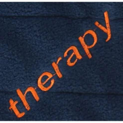 Bucas Fleece Shawl Therapy Navy/Orange