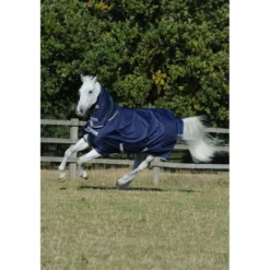Bucas Freedom Turnout Full Neck 300g Navy/Silver