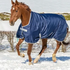 Bucas Freedom Turnout High Neck 150g Navy/Silver