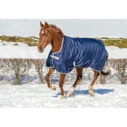 Bucas Freedom Turnout High Neck 150g Navy/Silver