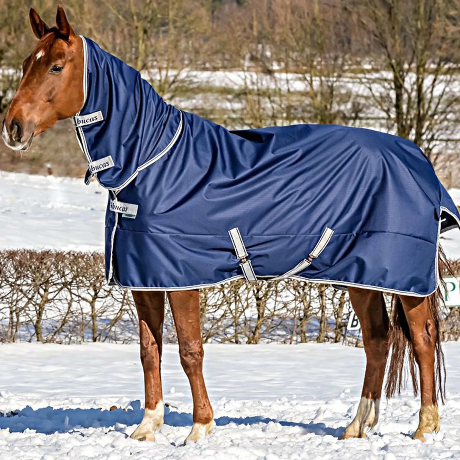 Bucas Freedom Turnout + Neck 100g Navy