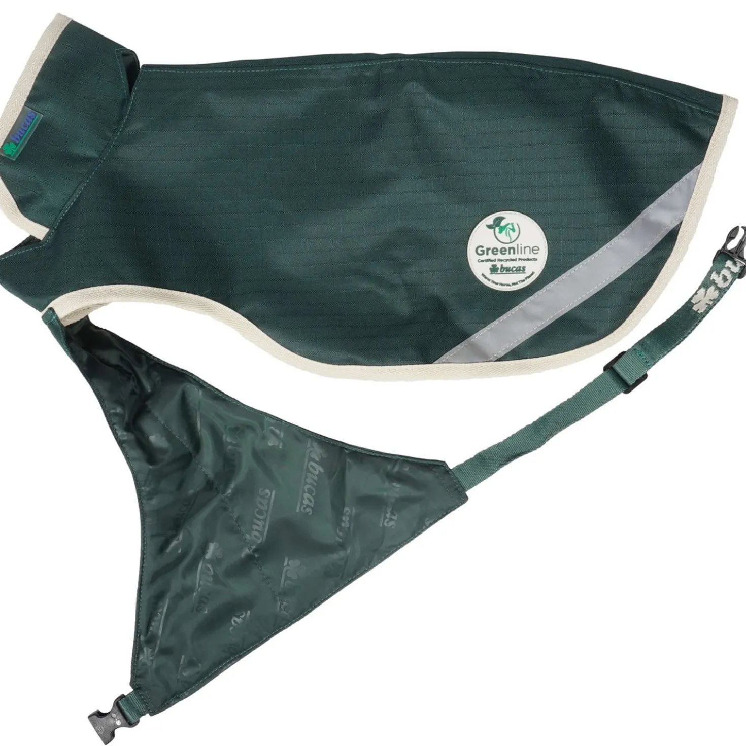 Bucas Green-Line Dog Rug Groen