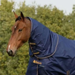 Bucas Halsstuk Irish Turnout Combi Neck 300g Navy/Gold