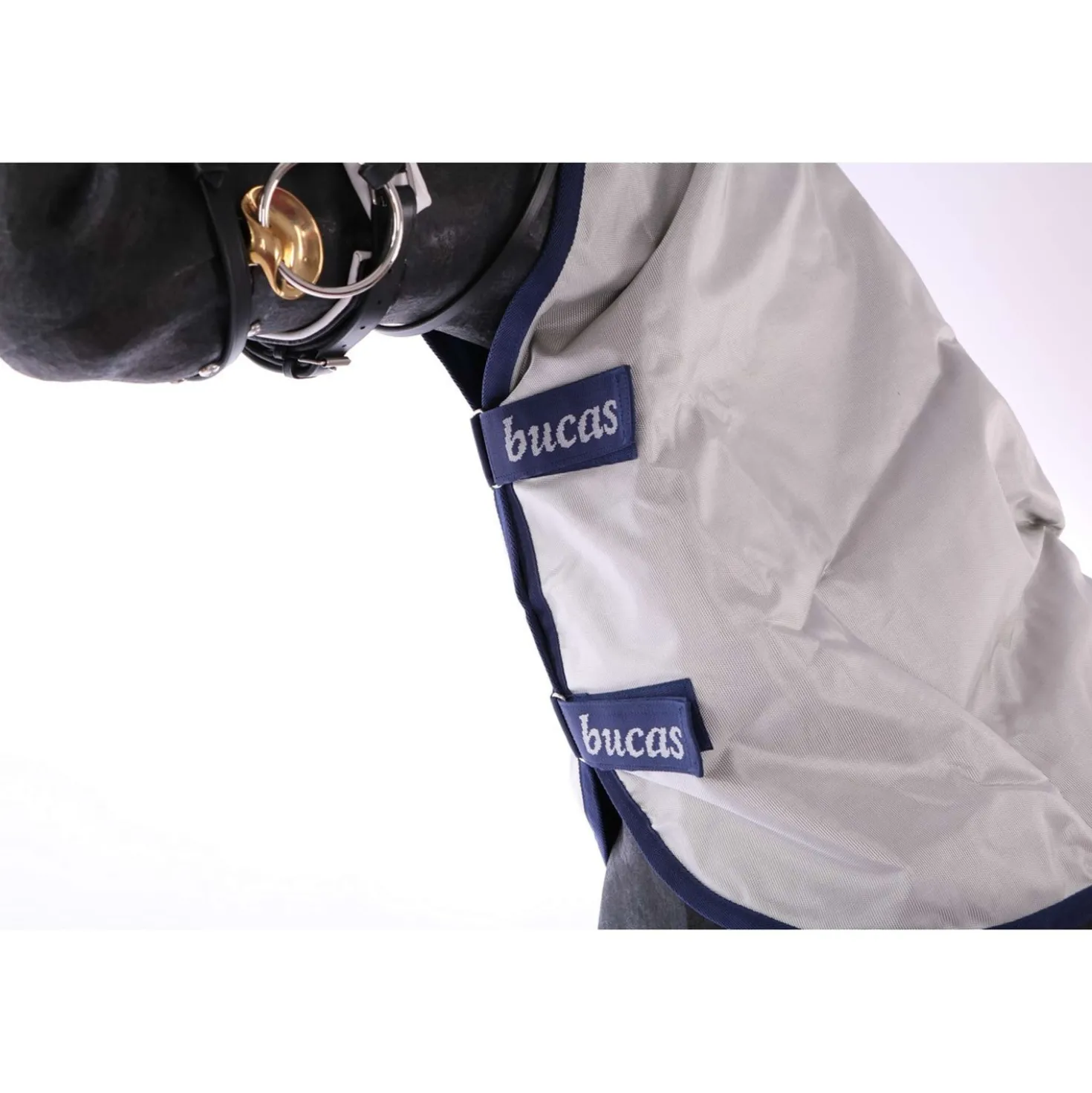 Bucas Halsstuk Power Turnout Combi Neck Silver