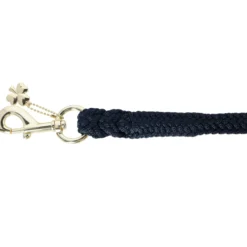 Bucas Halstertouw Comfort met Musketonhaak Navy/Navy