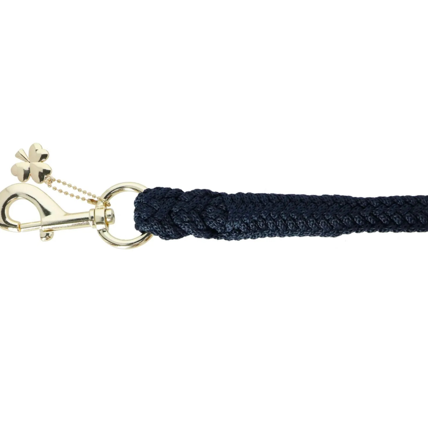 Bucas Halstertouw Comfort met Musketonhaak Navy/Navy