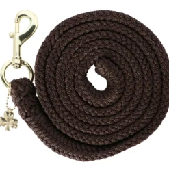 Bucas Halstertouw Comfort met Musketonhaak Bruin/Bruin