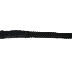 Bucas Halstertouw Comfort met Paniekhaak Zwart/Zwart