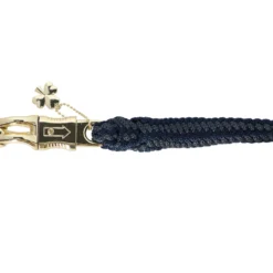 Bucas Halstertouw Show-Line Comfort met Paniekhaak Navy/Grijs