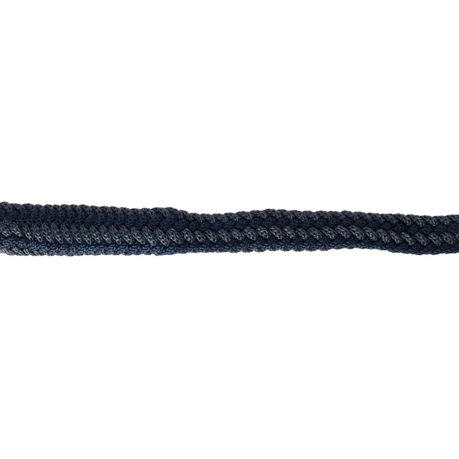 Bucas Halstertouw Show-Line Comfort met Paniekhaak Navy/Grijs