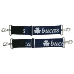 Bucas Internal Surcingle Set Navy/Silver