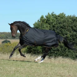 Bucas Irish Turnout Big Neck 50g Black/Gold