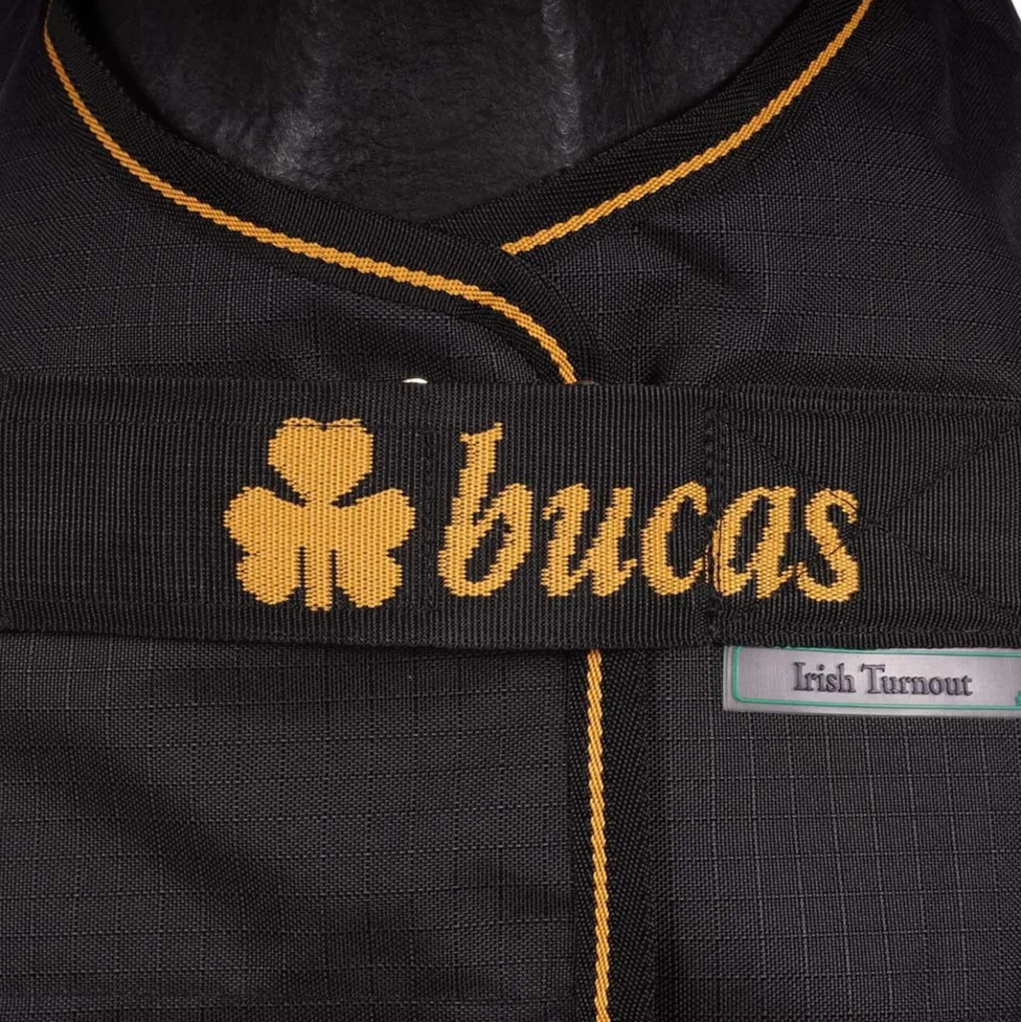 Bucas Irish Turnout Extra High Neck 300g Black/Gold