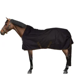 Bucas Irish Turnout Extra High Neck 300g Black/Gold
