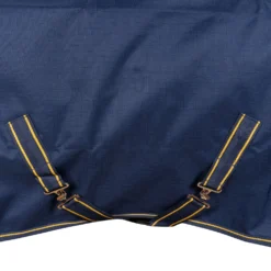 Bucas Irish Turnout 150g Navy/Gold