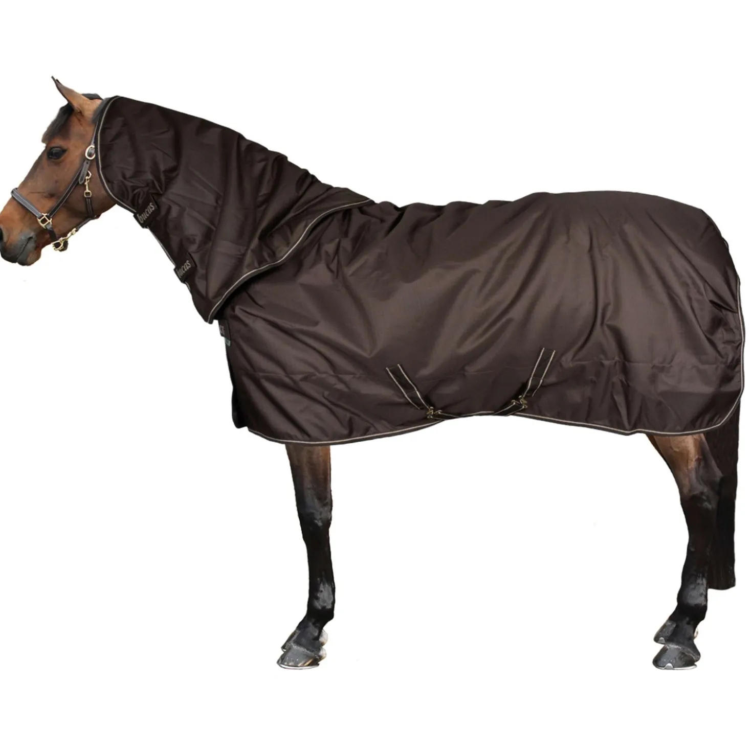 Bucas Irish Turnout 150g + Neck Set Espresso