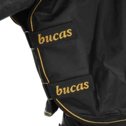 Bucas Irish Turnout Light 50g + Neck Black/Gold