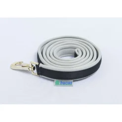 Bucas Lead Rein Dublin Padded Black/Silver