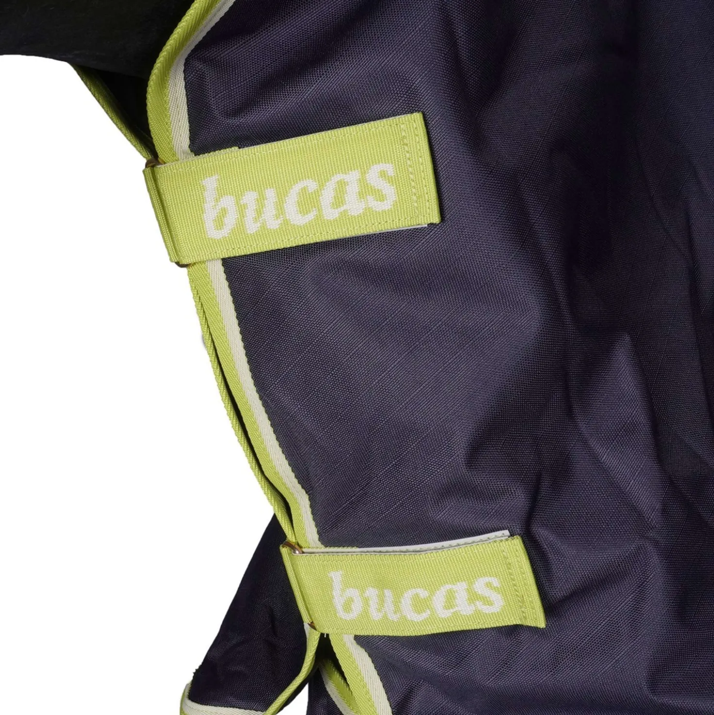 Bucas Oasis Turnout Neck 200g Dark Grey/Lime