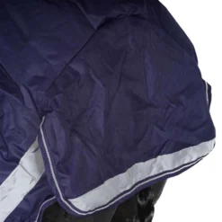 Bucas Riding Rug Navy/Silver