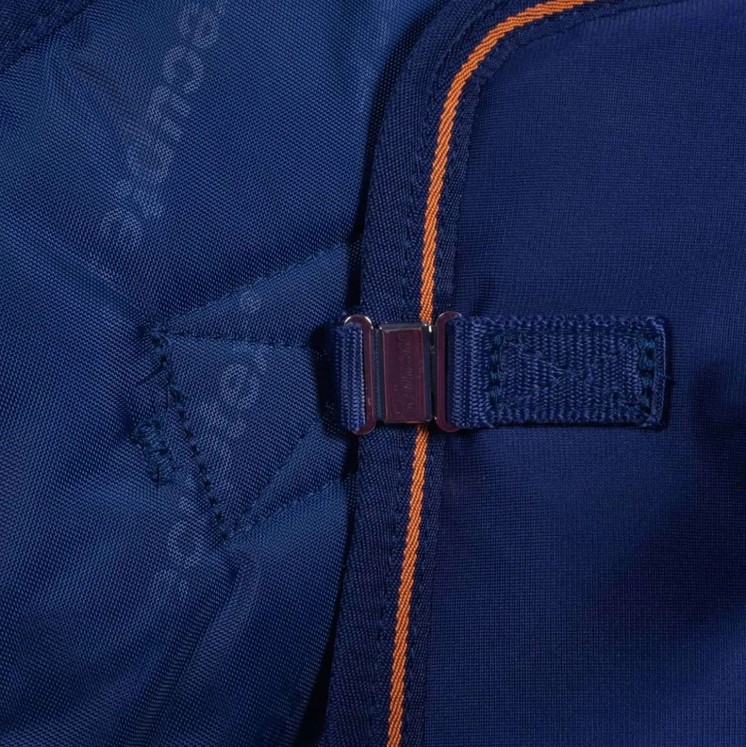 Bucas Therapy Cooler Big Neck Navy/Orange